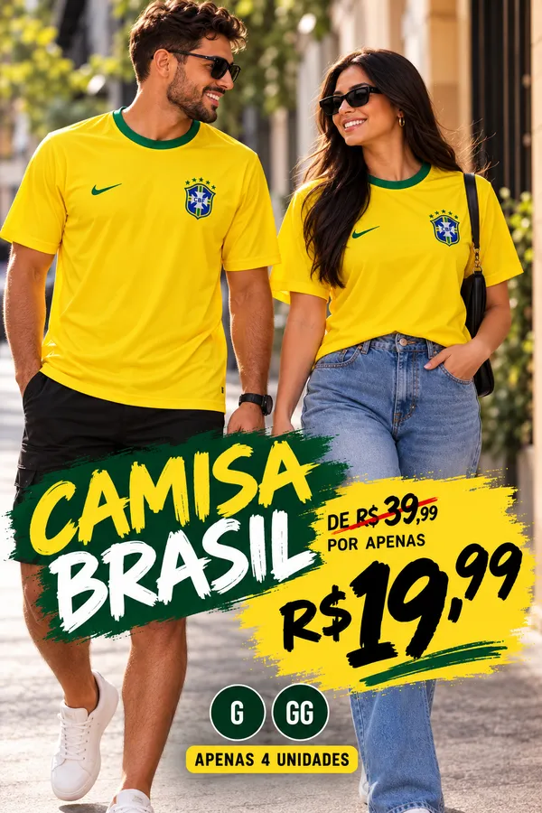 Blusa Brasil 