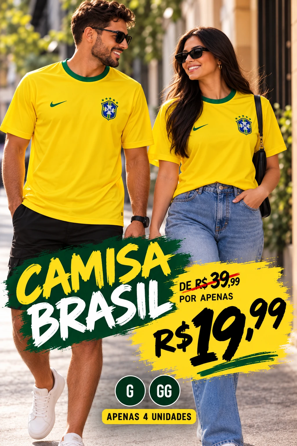 Blusa Brasil  - 1