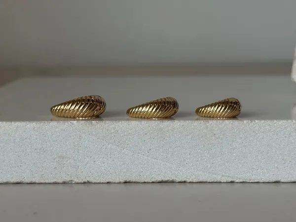 Trio de argolas fresta - imagem 3