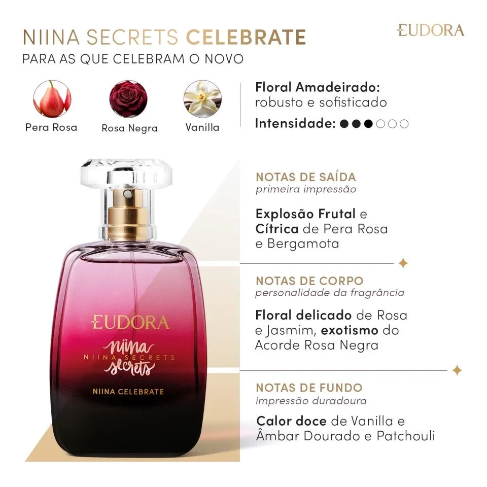 Eudora - Niina Secrets Celebrate Desodorante Colônia 100 ml - 3