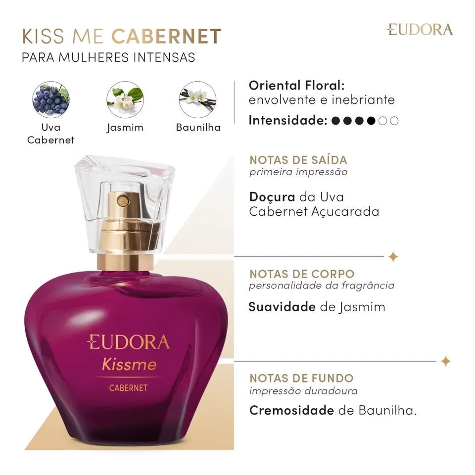 Eudora - Kiss Me Cabernet 50ml - 2
