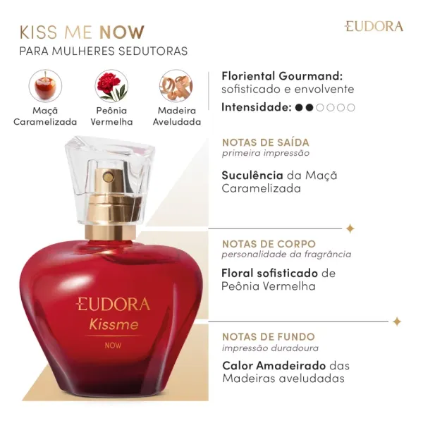Eudora - Kiss Me Now 50 ml - imagem 2