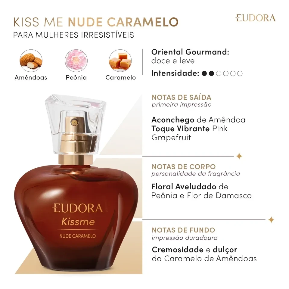 Eudora - Kiss Me Nude Caramelo 50 ml - 2