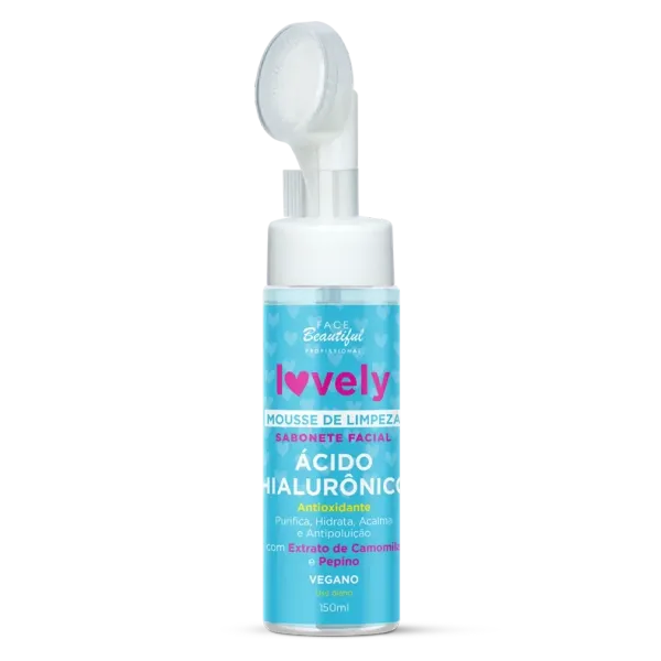 Face Beautiful - Mousse de Limpeza Ácido Hialurônico 150ml