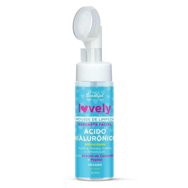 Face Beautiful - Mousse de Limpeza Ácido Hialurônico 150ml - 1