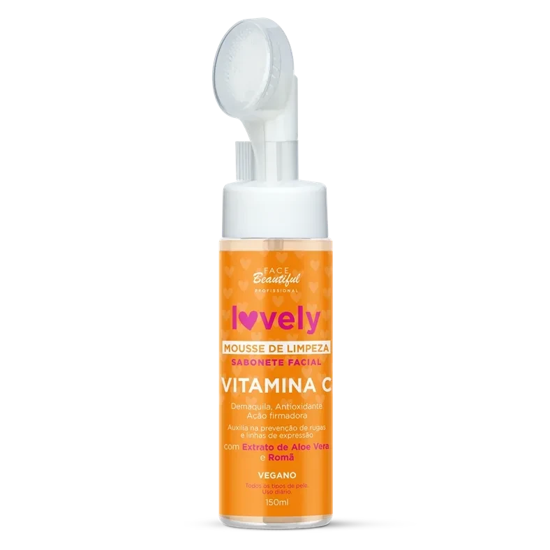 Face Beautiful - Mousse de Limpeza Vitamina C 150ml  - 1