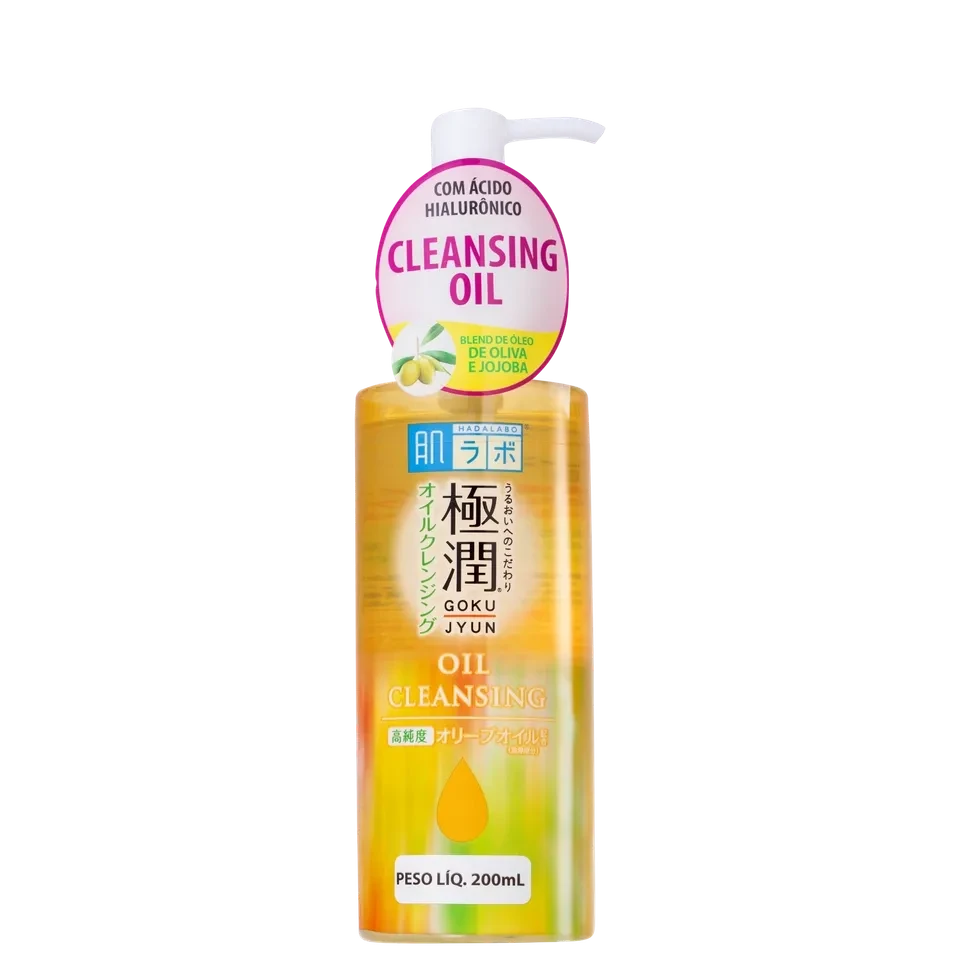 Hada Labo Gokujyun - Óleo de Limpeza Facial 200ml - 1