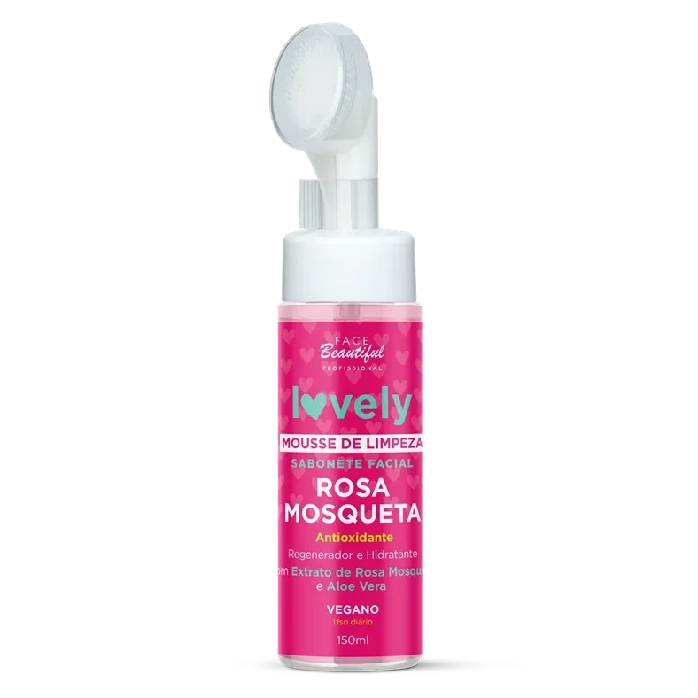 Face Beautiful - Mousse de Limpeza Rosa Mosqueta 150ml - 1