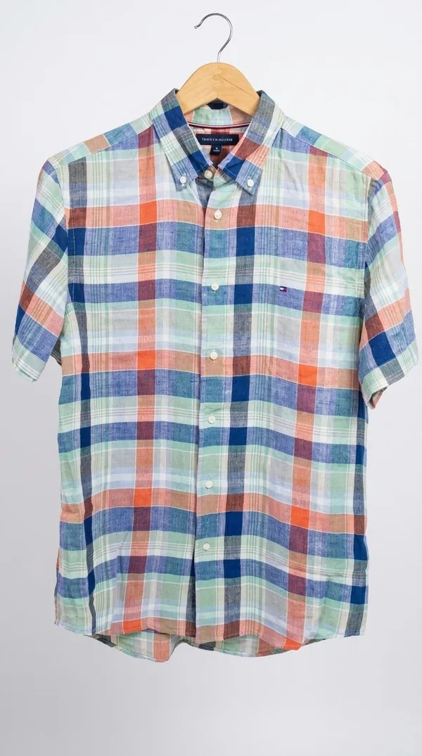 Camisa Xadrez Tommy Hilfiger 