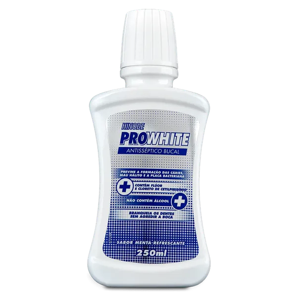 Antisséptico Bucal Clareador Pro White 250ml