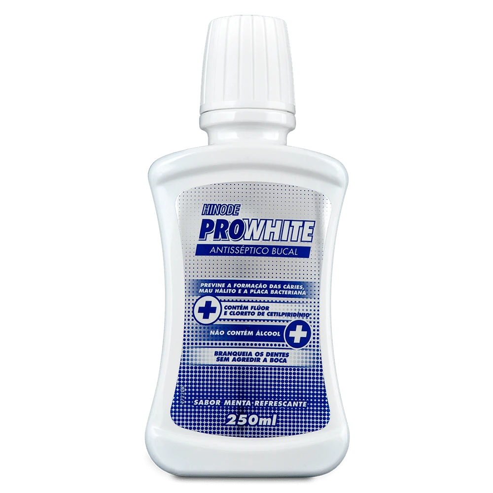 Antisséptico Bucal Clareador Pro White 250ml - 1