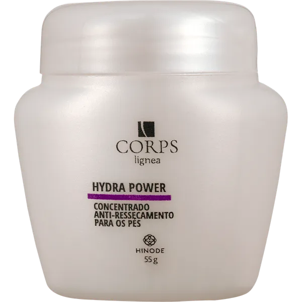 Concentrado Anti Ressecamento Para Pés Hidra Power Corps Lígnea 55g