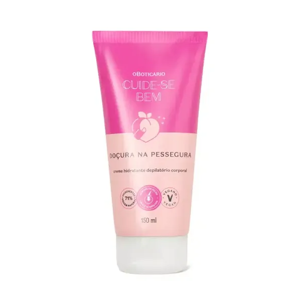 Creme Hidratante Depilatório Corporal Cuide-se Bem Doçura na Pessegura 150ml