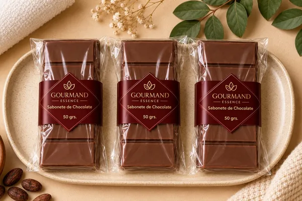 Sabonete Artesanal de Chocolate