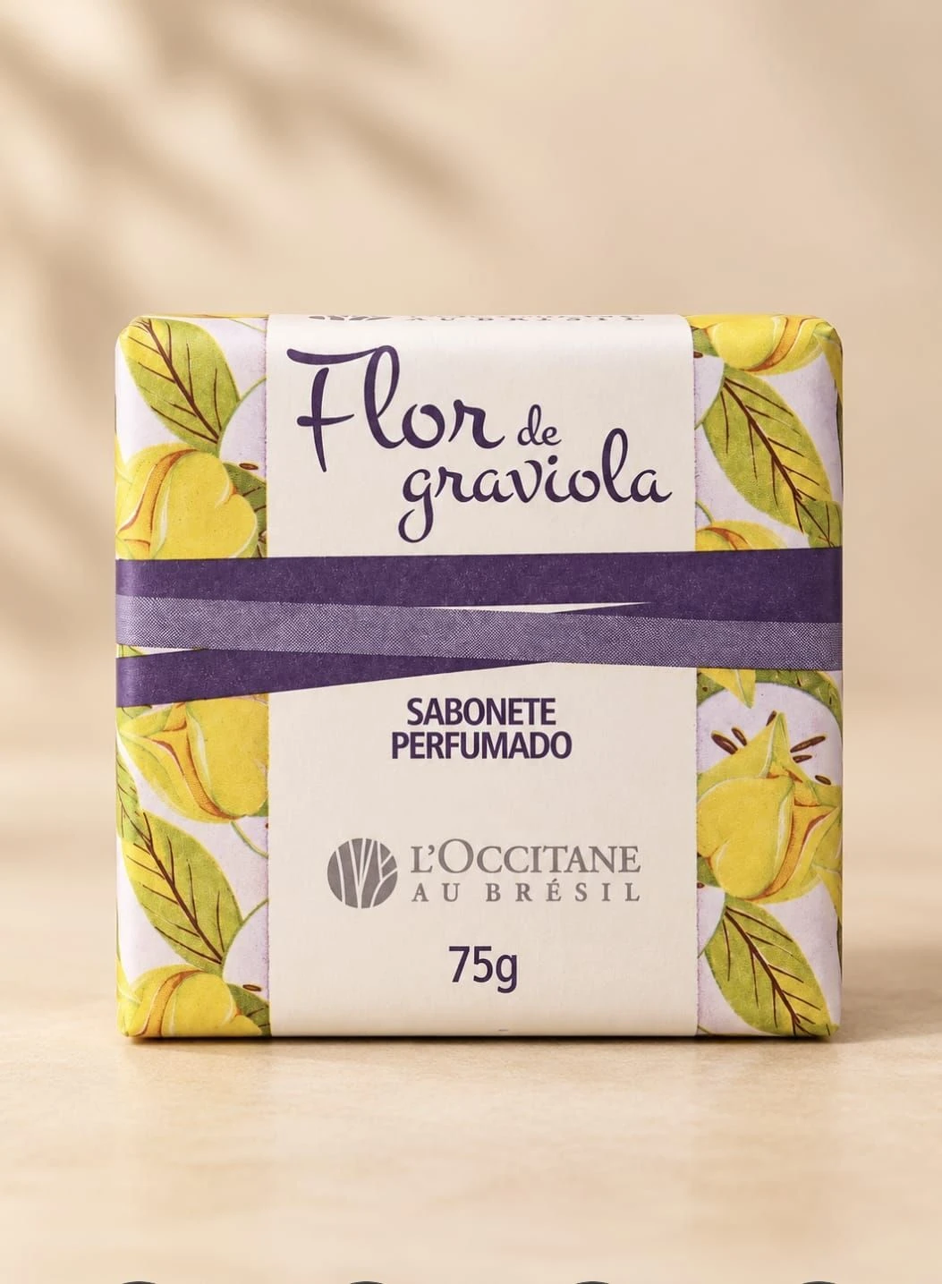 Sabonete Perfumado L'Occitane au Brésil Flor de Graviola 75g  - 1