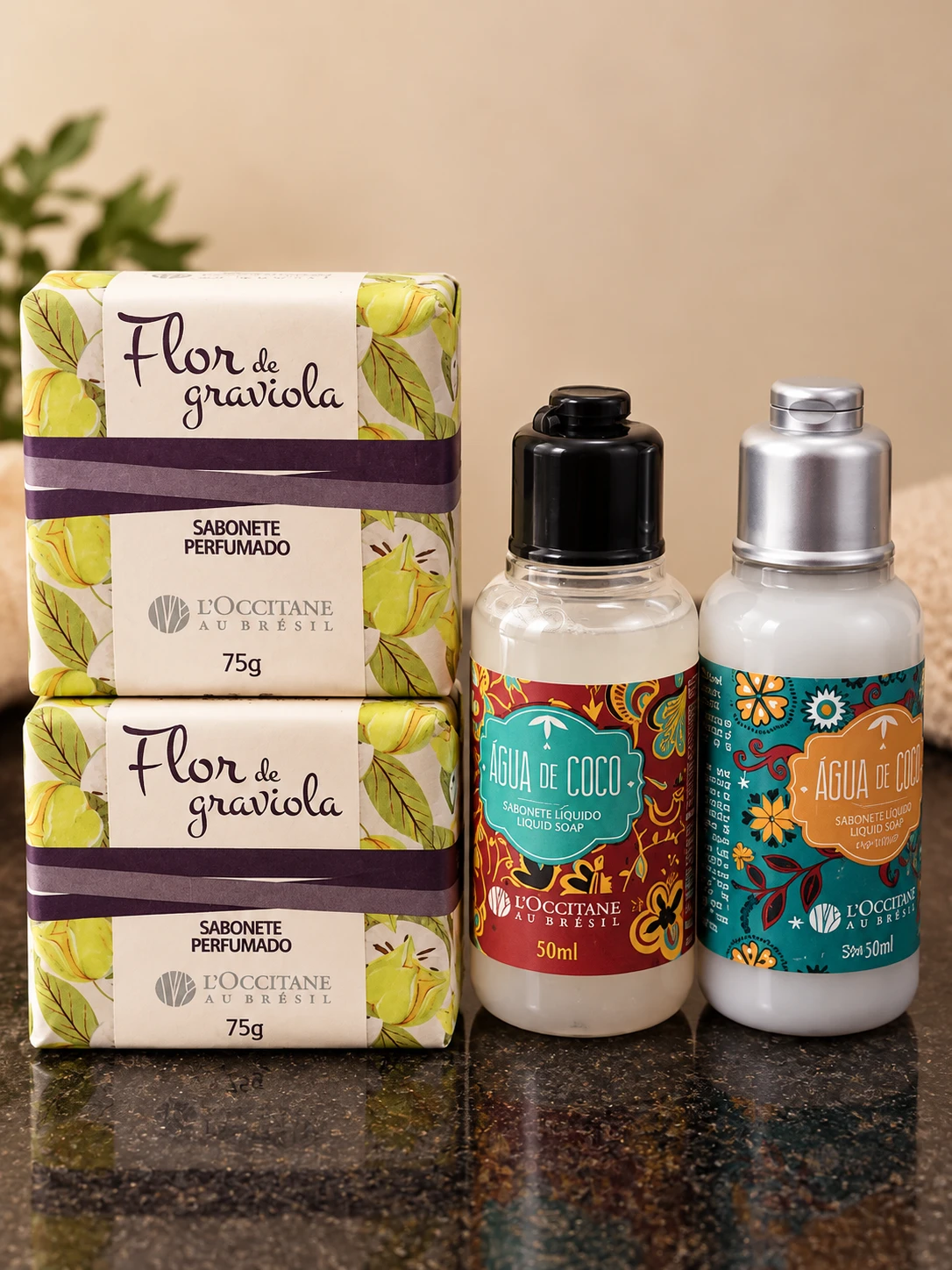Kit Loccitante sabonete, hidratante e sabonete liquido - 1