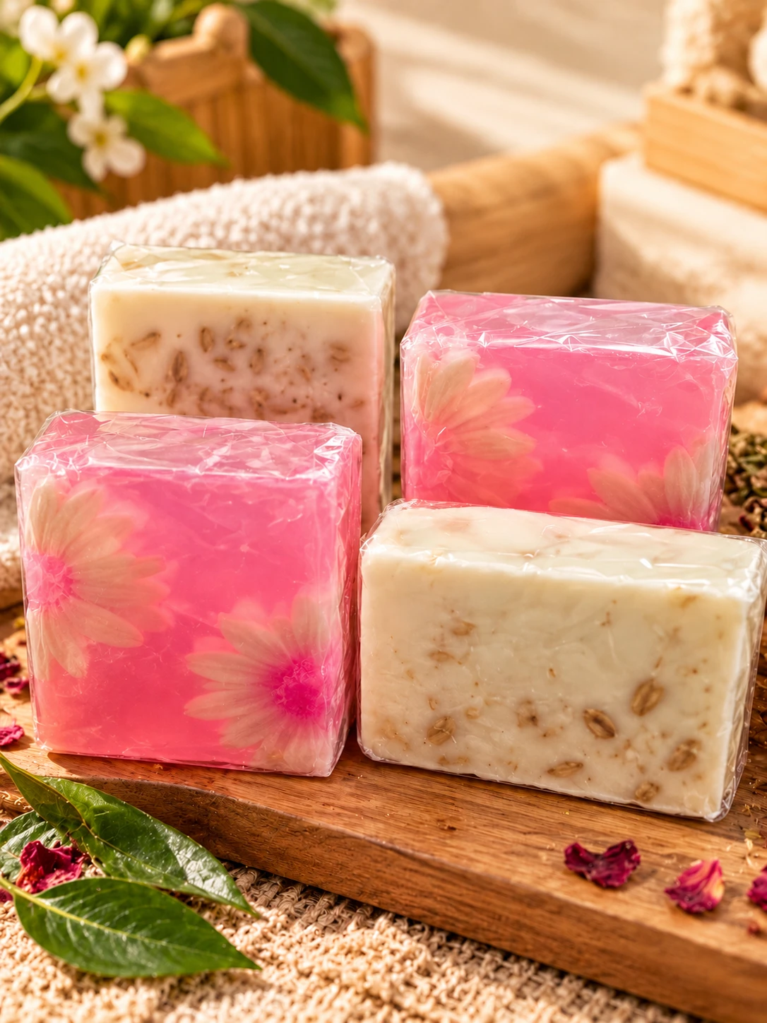 Kit Sabonete Artesanal Lavanda e Aveia - 1