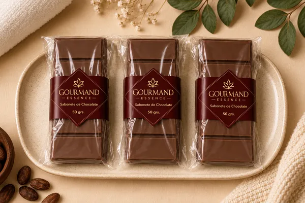 Sabonete Artesanal de Chocolate — 50 g 