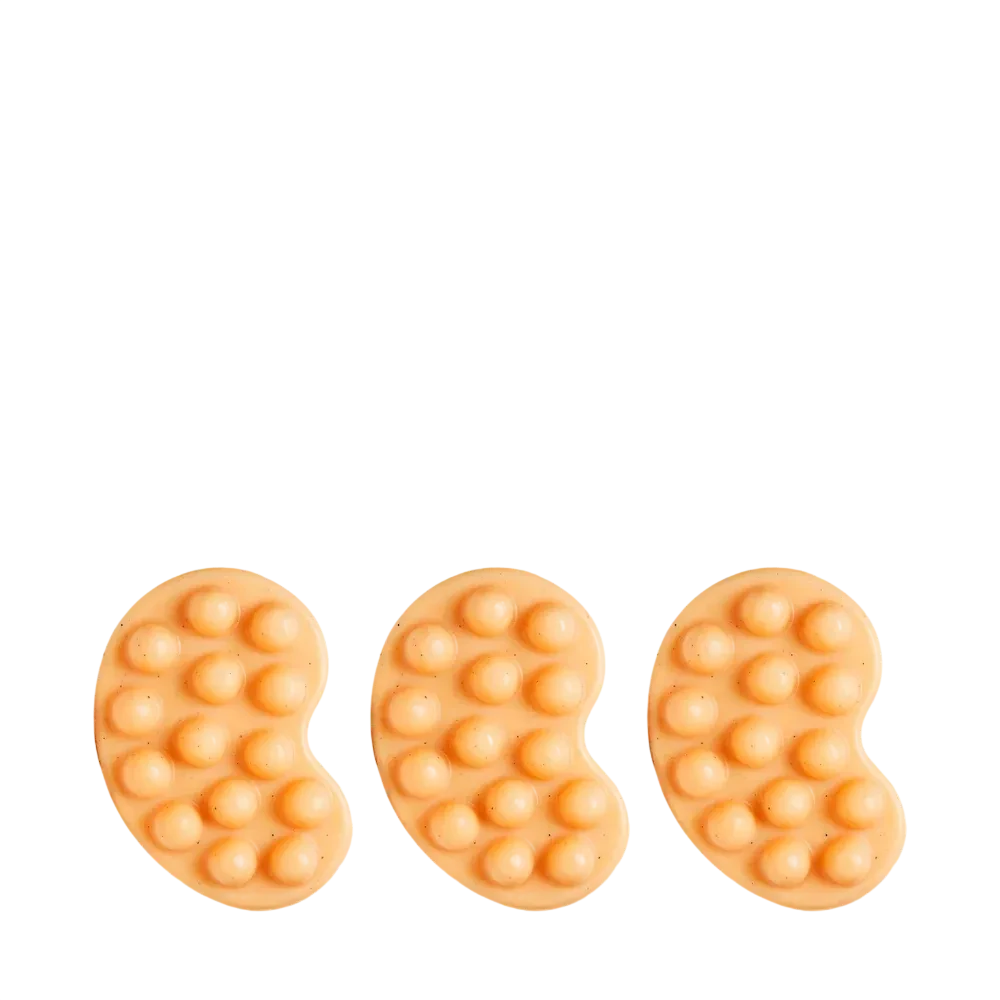 Trio de Sabonetes Massageador Caju 90g - 2