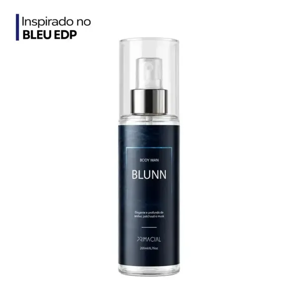 Body Man BLUNN 200ml Inspirado no Bleu de Chanel