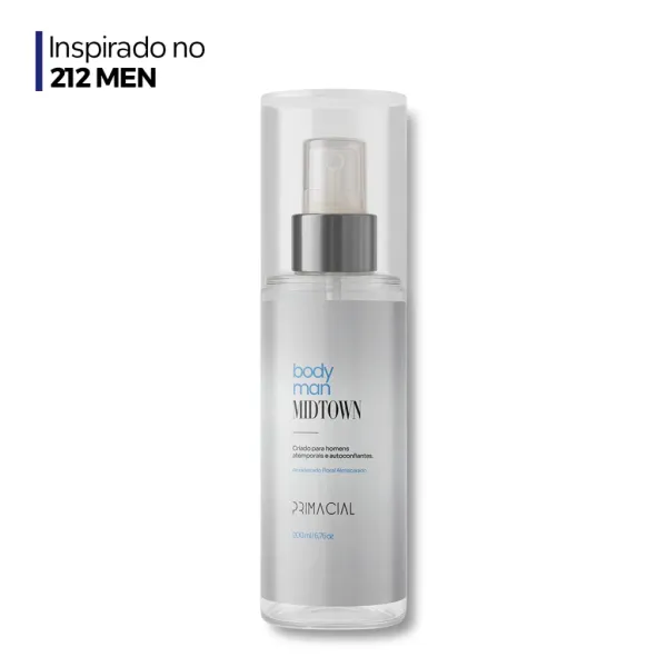 Body Man MIDTOWN 200ml Inspirado no 212