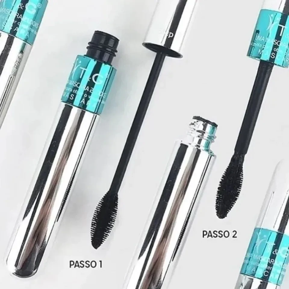 Rímel/Máscara para Cílios Tango 2 Em 1 - Alonga E Dá Volume - 3