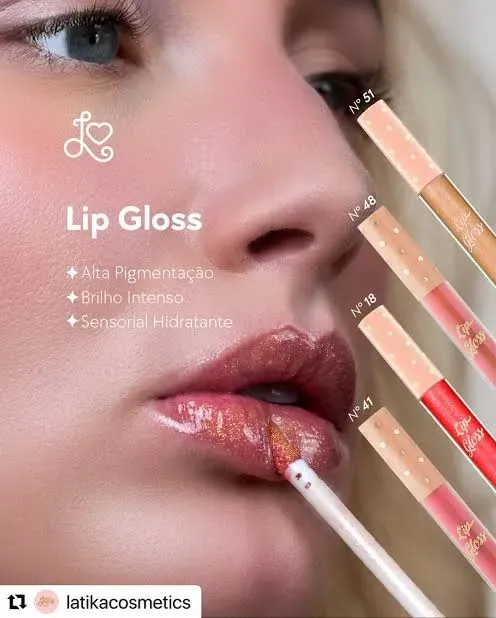Lip Gloss Latika Nº 51 - imagem 2