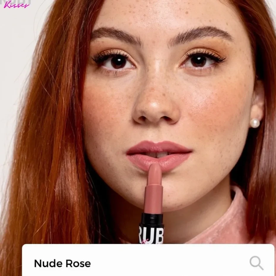 Batom em bastão Matte - Ruby Kisses NUDE ROSE - 4