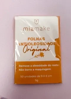 Folhas Antioleosidade 50 Unds - Mia Make - 4