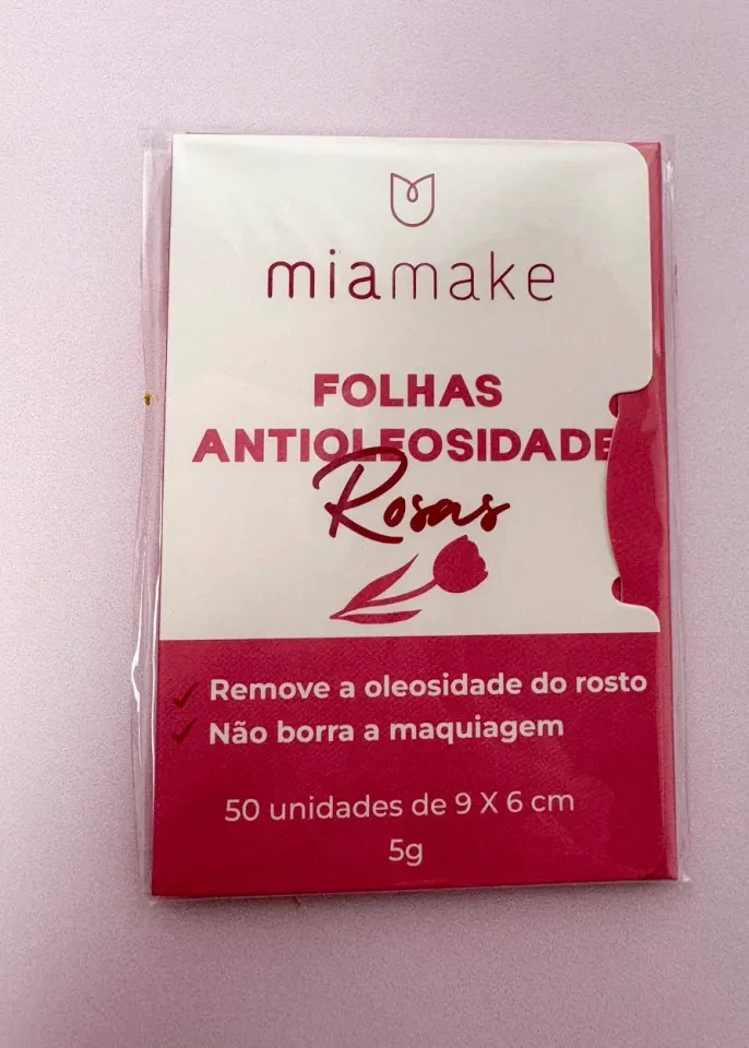 Folhas Antioleosidade 50 Unds - Mia Make - 2