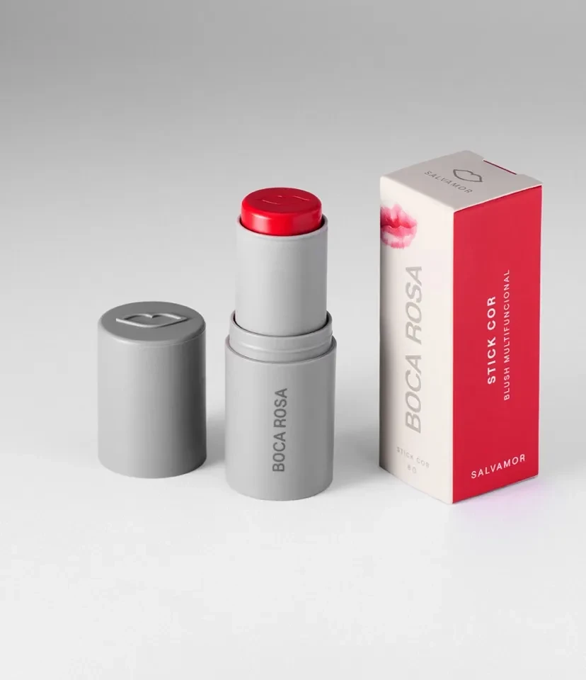 Blush stick multifuncional SALVAMOR - Boca Rosa Beauty  - 1