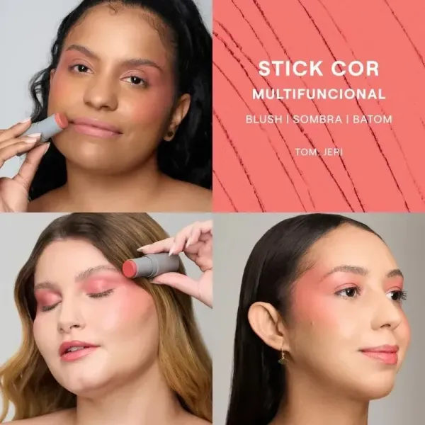 Blush stick cor JERI - Boca Rosa Beauty  - imagem 3