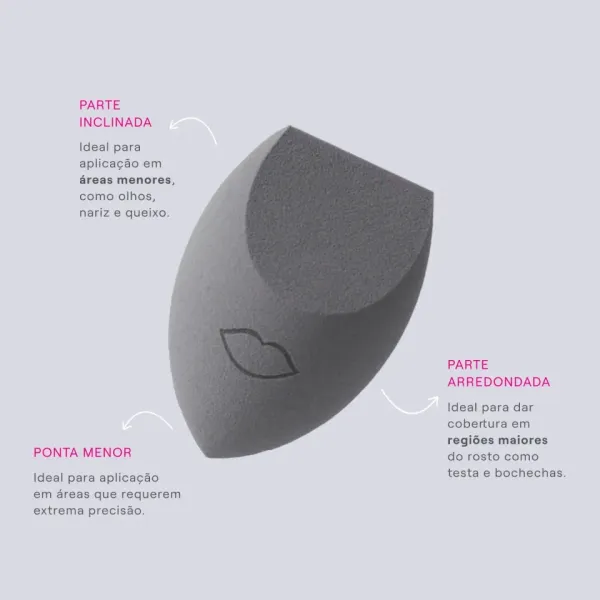 Esponja Para Maquiagem - Boca Rosa Beauty  - imagem 4