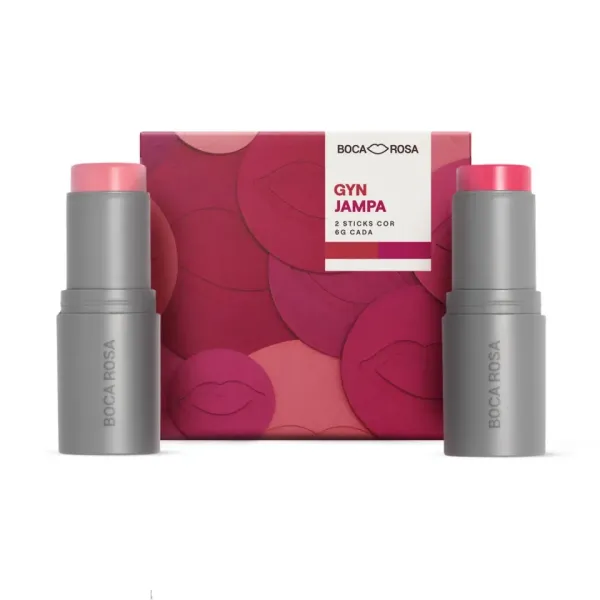 Kit Stick Cor GYN + JAMPA Boca Rosa Beauty  - imagem 1