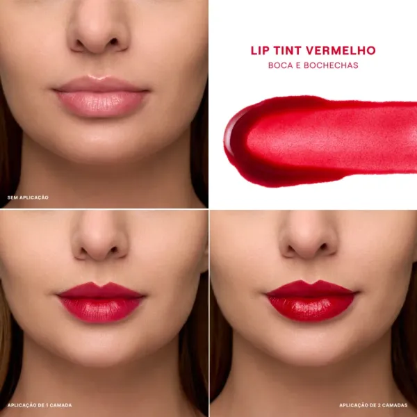 Lip tint vermelho paixão - Boca Rosa Beauty  - imagem 4