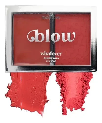 Paleta de blush duo cremoso e compacto GIRL’S THERAPY BLOW - Ruby Rose  - 3