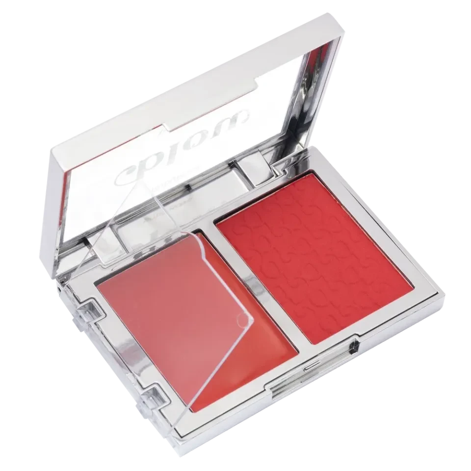 Paleta de blush duo cremoso e compacto GIRL’S THERAPY BLOW - Ruby Rose  - 5