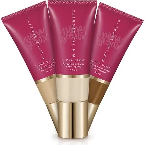 Base Líquida Niina Secrets Hidra Glow - (30ml) - imagem 3