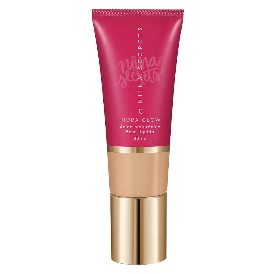 Base Líquida Niina Secrets Hidra Glow - (30ml) - 1