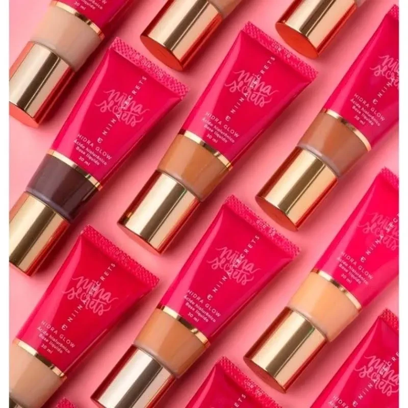 Base Líquida Niina Secrets Hidra Glow - (30ml) - 2