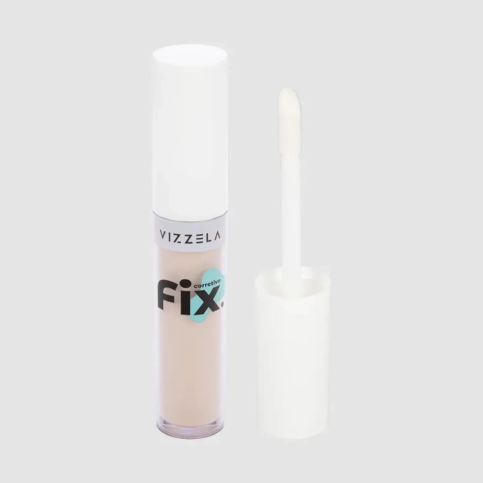 Corretivo líquido fix - vizzela - 2