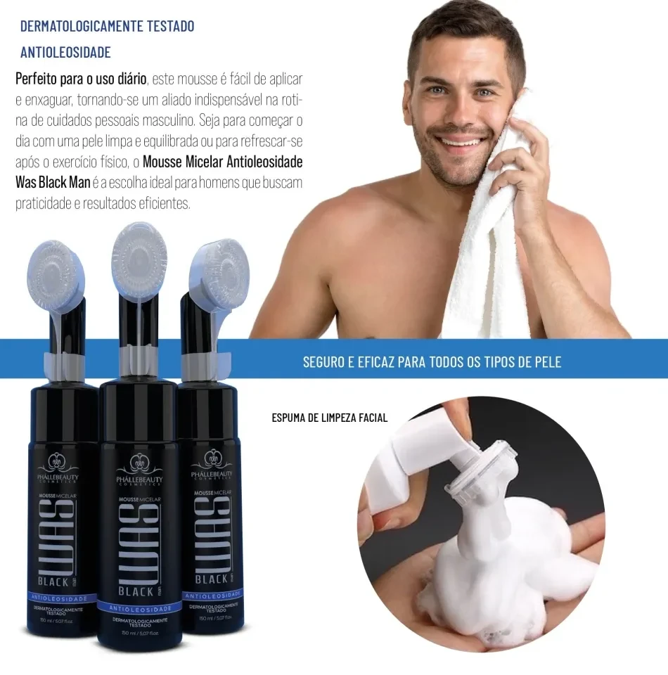 Mousse Micelar Was Black - 150ml - 2