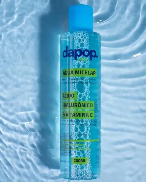 Água Micelar Dapop Ácido Hialurônico Vitamina E - 2