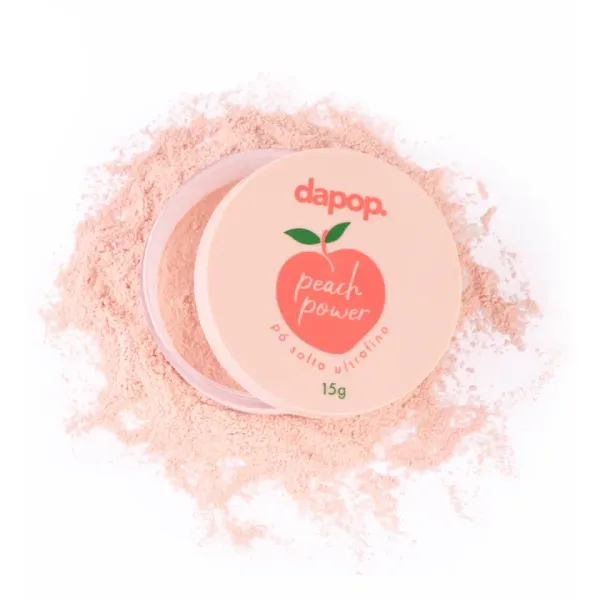 Pó Solto Peach Power Pêssego - imagem 3