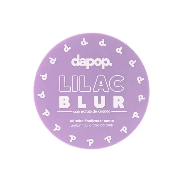 Pó Solto Finalizador lilás Matte Lilac Blur - DAPOP - imagem 1