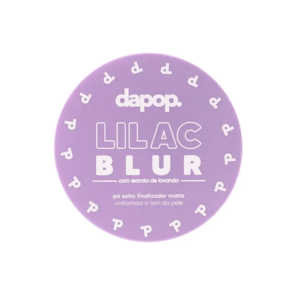 Pó Solto Finalizador lilás Matte Lilac Blur - DAPOP - 1