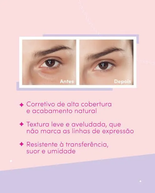 Corretivo para área dos olhos Under Eye Corrector - RK - imagem 5