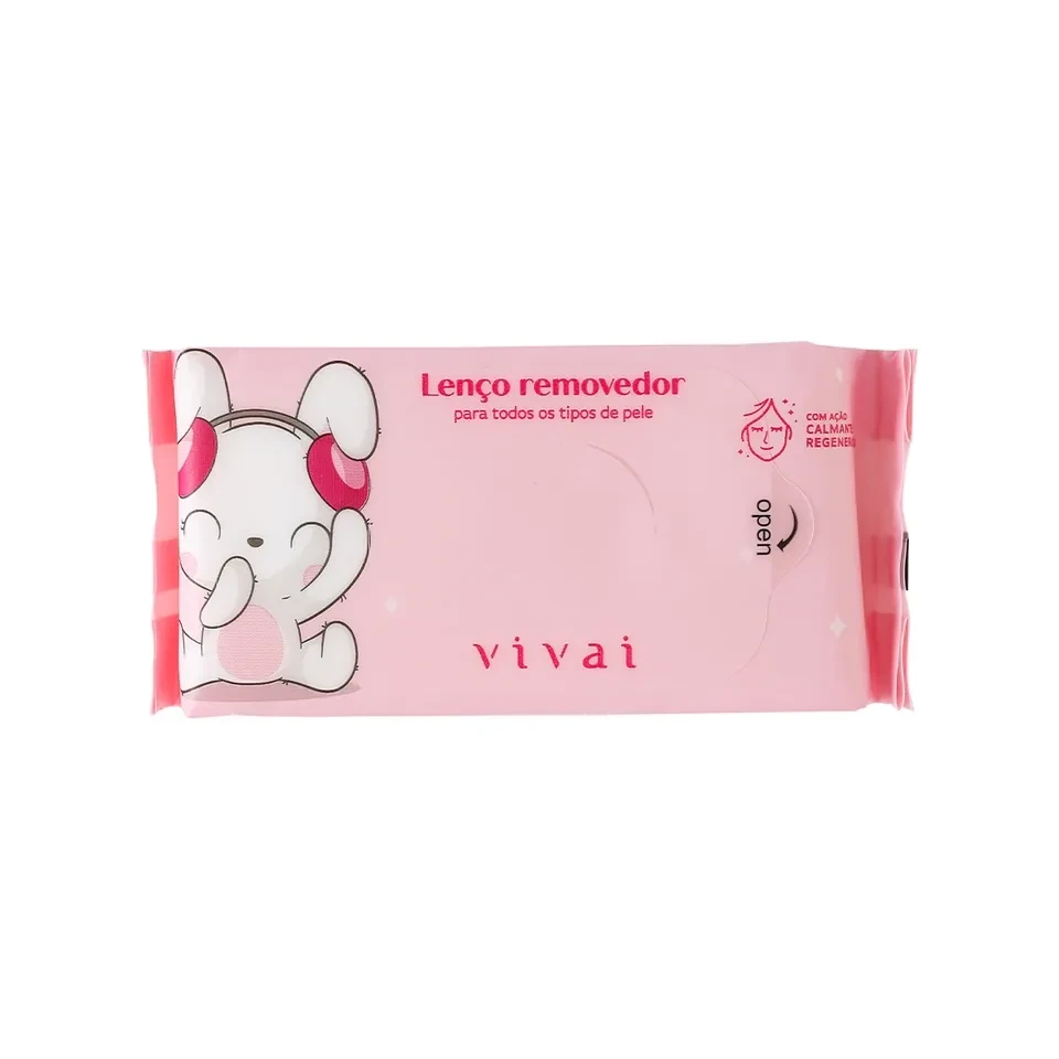 Lenço Removedor Calmante Camomila e Aloe Vera - Vivai - 1