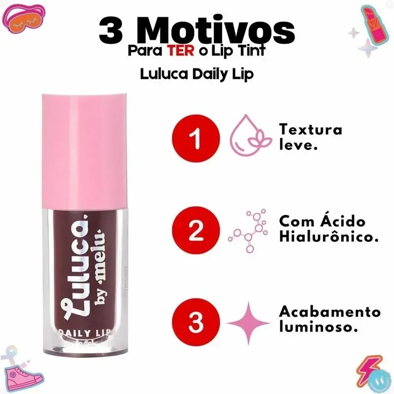 Daily Lip Tint Vivid Violet -  Luluca By Melu - 3