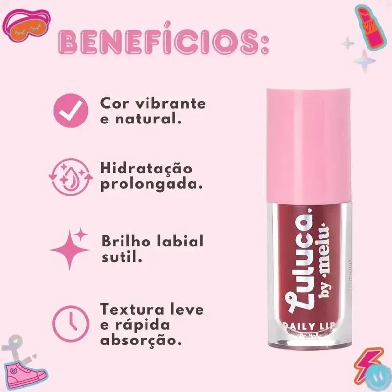 Daily Lip Tint Red Rush - Rrl6604-2 Luluca By Melu - 3